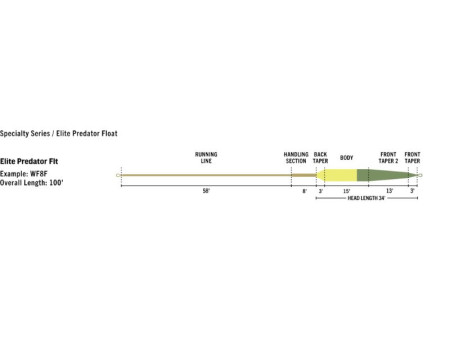 Rio Elite Predator F - Chart