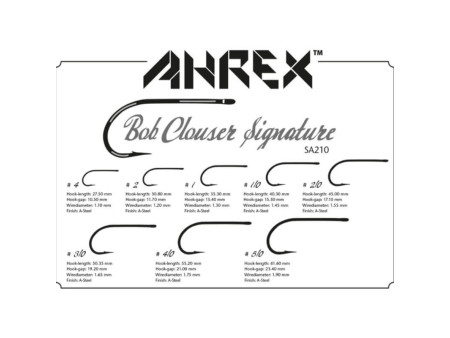 Ahrex SA210 Bob Clouser Signature - Chart