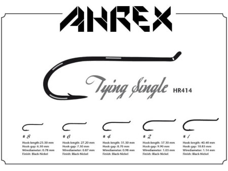 Ahrex HR414 Tying Single - Chart