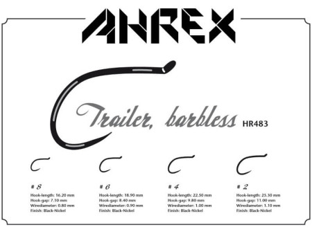 Ahrex HR483 Trailor Hook BL - Chart