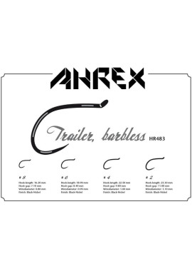Ahrex HR483 Trailor Hook BL - Chart