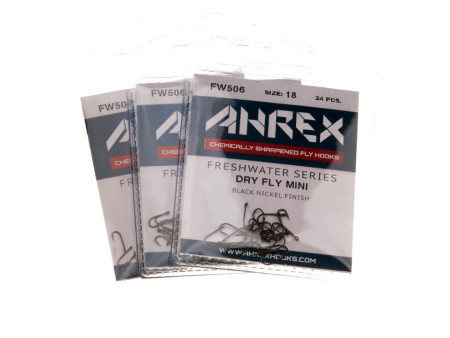 Ahrex FW506 - Dry Fly Mini Hook - Packs