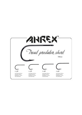 Ahrex TP612 - Trout Predator Streamer Short - Chart