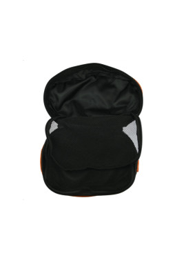 Wild Salmon leather pack - Small - Pockets