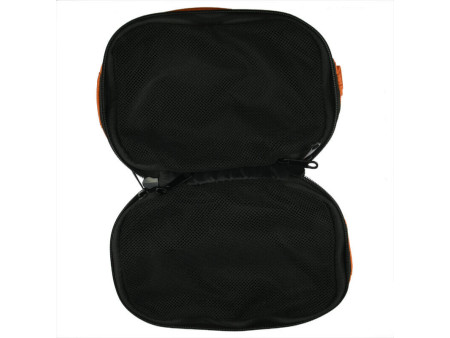 Wild Salmon leather pack - Medium - open