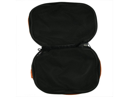 Wild Salmon leather pack - Large - open