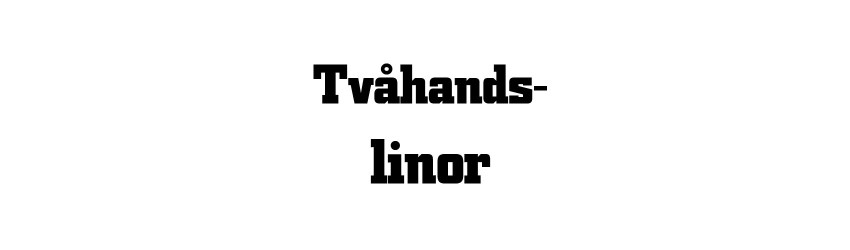Tvåhandslinor