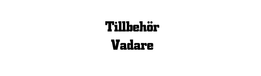 Tillbehör för vadande flugfiskare